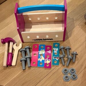 Learning experience Kids Tool Set - Pink and Blue